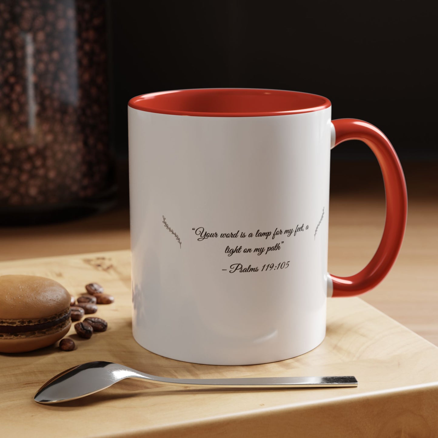 Coffee & Scripture Mug – Your Word Is A Lamp | Inspirational Morning Routine Mug (11oz / 15oz)
